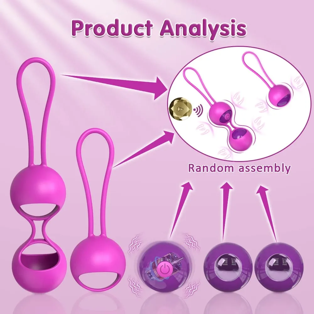 Remote Control G Spot Vibrator Kegel Balls for Women Vibrating egg Female Vaginal Massager Clitoral Nipple Stimulator Adult Toys — image 3