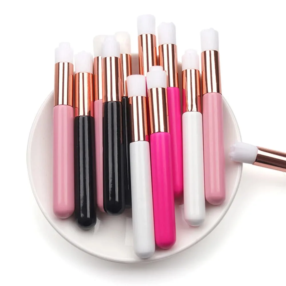 5/20/50/100pcs Wimper Reinigingsborstel Lash Shampoo Borstel Voor Wimper Extensions Peel Off Neus Porie Comedondrukker Tools — image 3