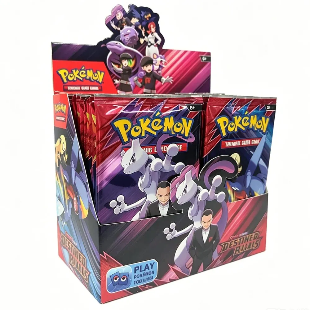 360Pcs Pokemon Card Destined Rivals Prismatic Evolutions Scarlet Violet 151 PALDEAN English Booster Battle Transaction Card — image 1