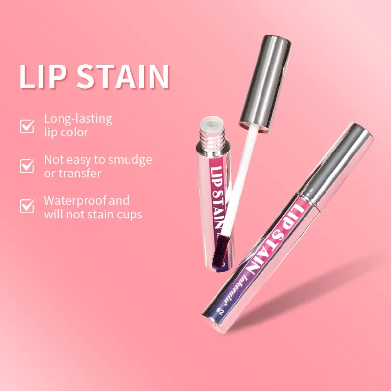 Peel Off Lip Stain Long Lasting Waterproof Reveal Lip Tint Transfer Proof Pink Red Non-stick Cup Lip Stain Makeup Cosmetics — image 2