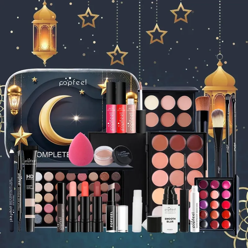 24-Piece Festival Makeup Set-Versatile Cosmetic Collection Perfect for Gifting to Moms Girlfriends and Girls.Daily Use — image 1