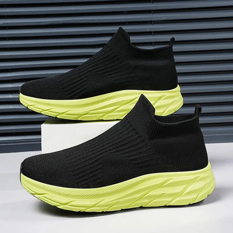 Men's Running Shoes Lightweight Breathable Mesh Elastic Comfortable Durable Fashion Casual Hot Selling Sports Sneakers — image 13