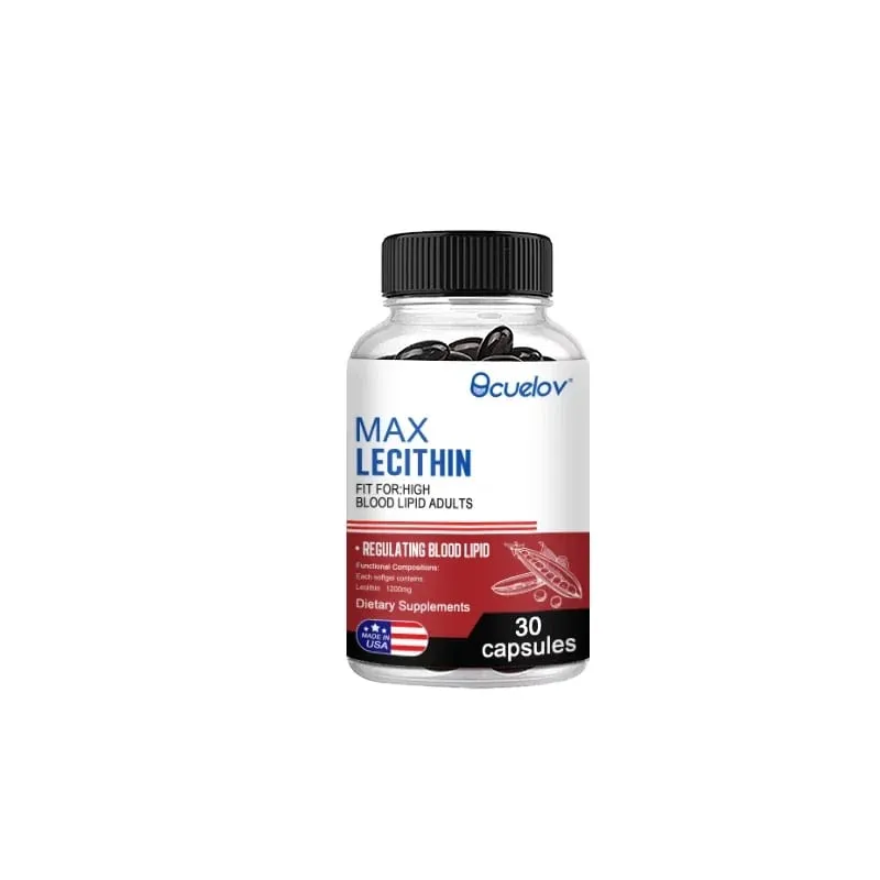 Lecithin Capsules - Cleansing Dissolving Blood Clots Cardiovascular Health Blood Lipid Support - Adult Men and Women — image 9
