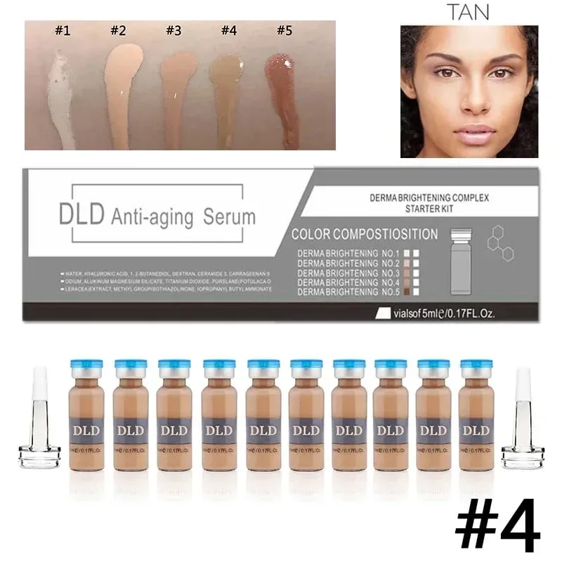 10 vials Korea 5ml BB Cream Glow Essence Beginner Starter Kit Liquid Foundation Moisturizing Hydration Skin Rejuvenation Beauty — image 15