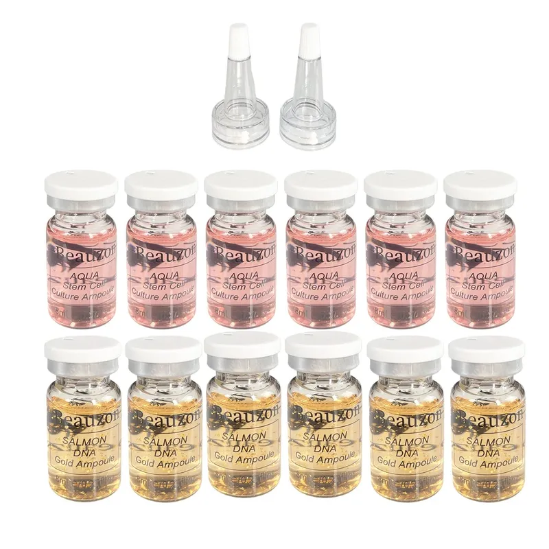 DIY Salmon DNA BB Cream Hyaluronic Acid Facial Glow Serum Ampoule Essence Peptide Moisturizing Foundation Skin Face Care