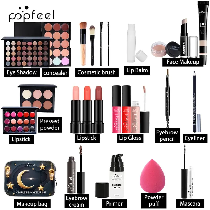 24-Piece Festival Makeup Set-Versatile Cosmetic Collection Perfect for Gifting to Moms Girlfriends and Girls.Daily Use — image 4