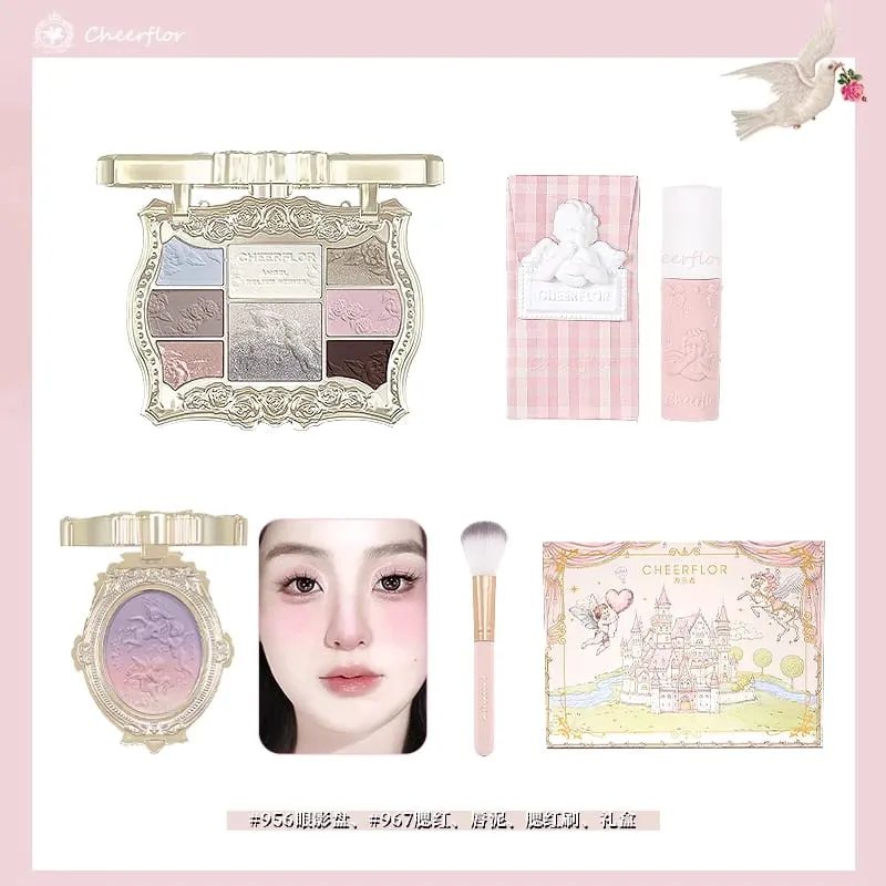 Makeup Gift Box Set Cosmetics Blush Lipstick Eyeshadow Palette Practical Premium Makeup Kit Birthday Gift for Women Gi — image 7