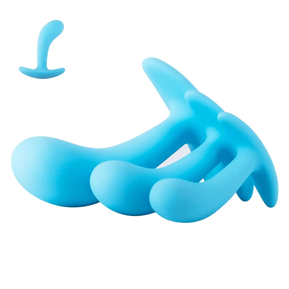 Thumb Shaped Silicone Anal Plug for Woman Men 3 Sizes Butt Plug Anal Dildos Analplug Sexy Toys Adult Toys Anal Toys Sex Toys — image 1