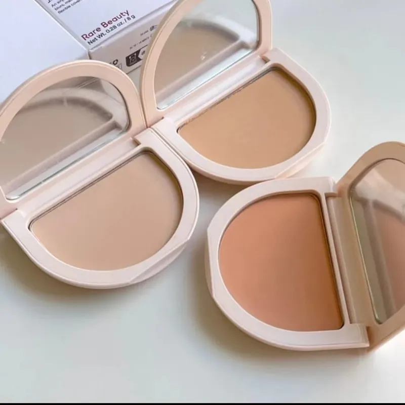 Rare Beauty True To Myself Tinted Pressed Finishing Powder Instantly Blur Smooth Reduce Shine and Set Makeup With Natural Finish