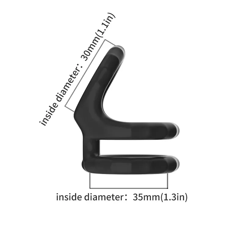 Elastic Penis Ring For Men Gay Ejaculation Erection Scrotum Bind Sex Toy Soft Cock Ring Man Dick Enlarger Ring Adult Sex Product — image 8