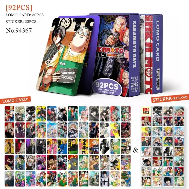 Anime atak tytanów‌ karta Lomo pocztówka zabawka Haikyuu aptekarz pamiętniki Honkai Star Rail karty kolekcjonerskie z naklejkami prezent
