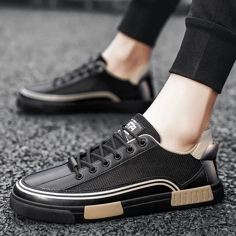 Big Size 47 Men Running Shoes Mesh Skateboard Breathable Comfortable Luxury Casual Sneakers Men Tenis Masculino Footwear Male