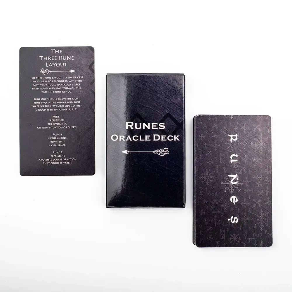 Tarot Runes Oracle Deck 26 Cards 10*6.3cm Board Game for Life Lighting and Transformation — image 5