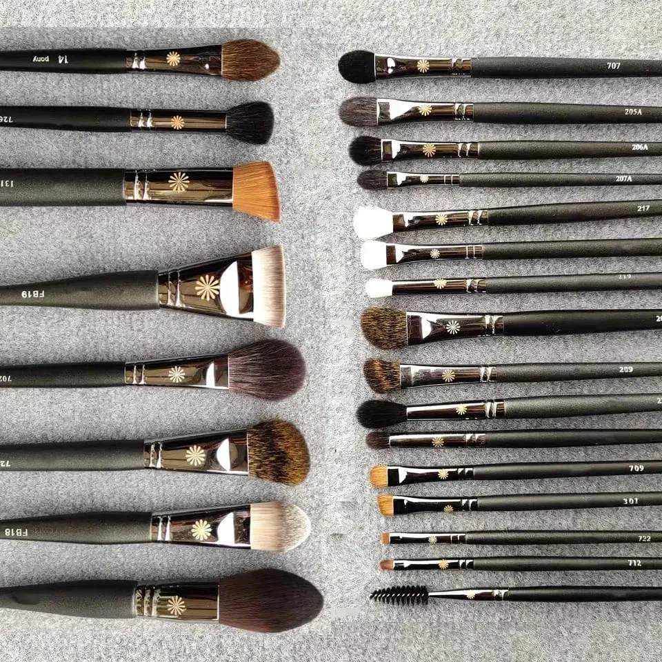 1pc Smudge Makeup Brushes Flat Eye Liner Make Up Brush Detail Precision Concealer Powder contour highlight artist cosmetic tools — image 1