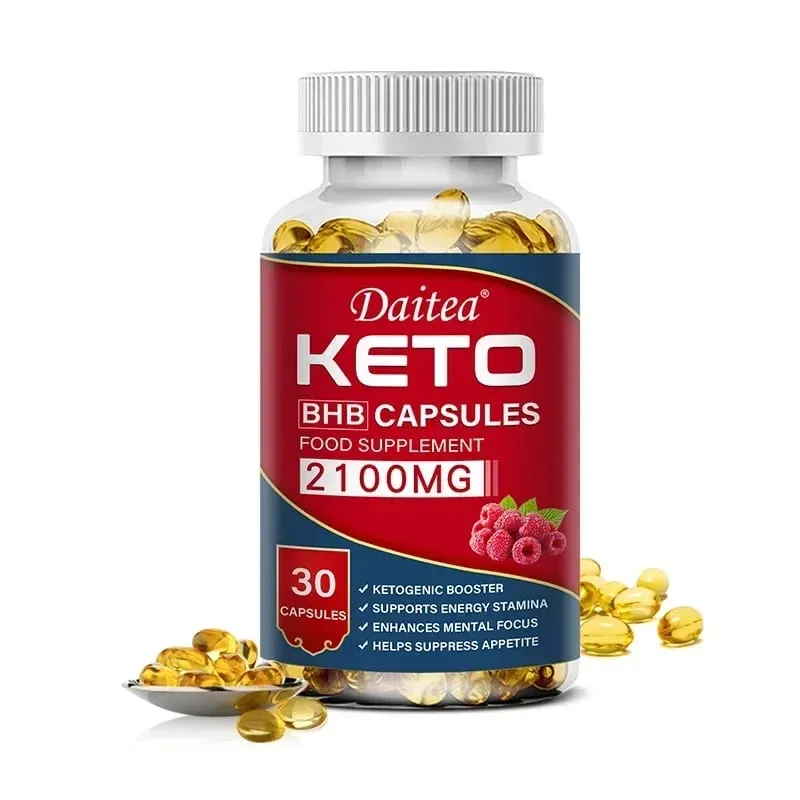 Weight Loss Capsules - 2100 mg - Ketogenic Enhancer Weight Management Fat Metabolis
