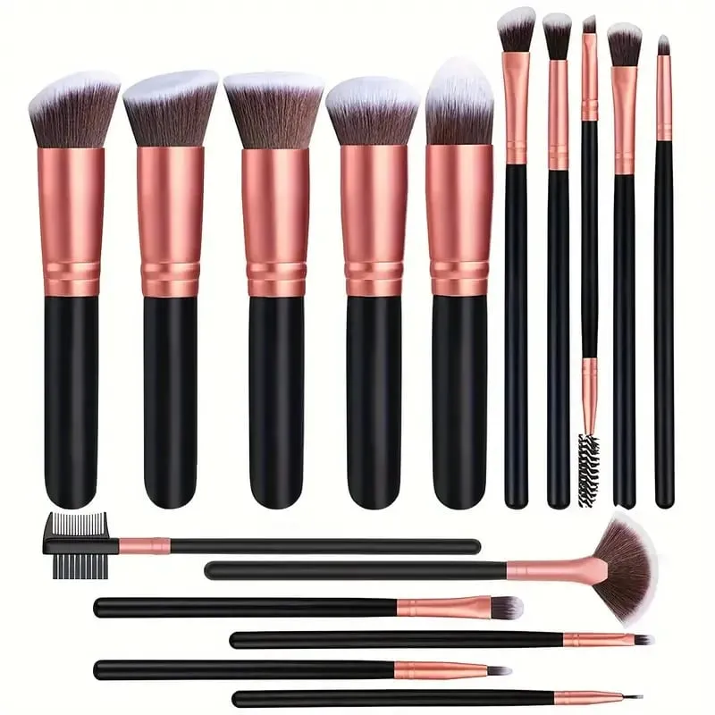 Professional 3/14/16Pcs Makeup Brushes Set Soft Fluffy Eye Shadow Foundation Concealer Blending Blush Brushes Women Beauty Tools — image 9