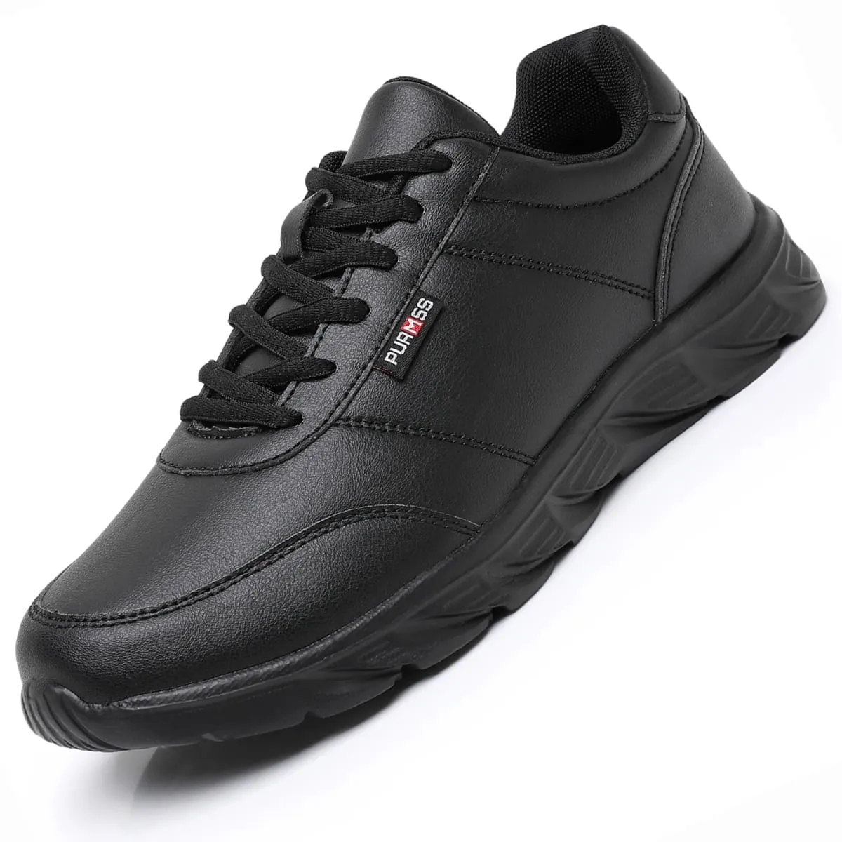 Men Shoes Soft Moccasin Shoes Comfortable Casual Shoes for Men Solid Black White Walking Men Sneakers Footwear Plus Size 39-46 — image 2