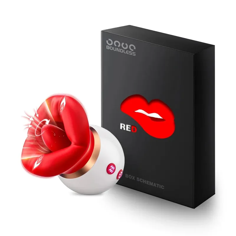 Menghisap Lidah Menjilat Dildo Vibrator Kelentit Puting G-Spot Faraj Perangsang Faraj Dubur Melancap Dewasa Mainan Seks untuk Wanita — image 8