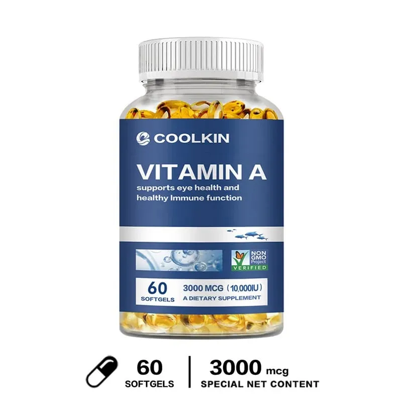 Vitamin A 10 000 IU - Promotes Eye Health Boosts Immunity Non-GMO — image 9