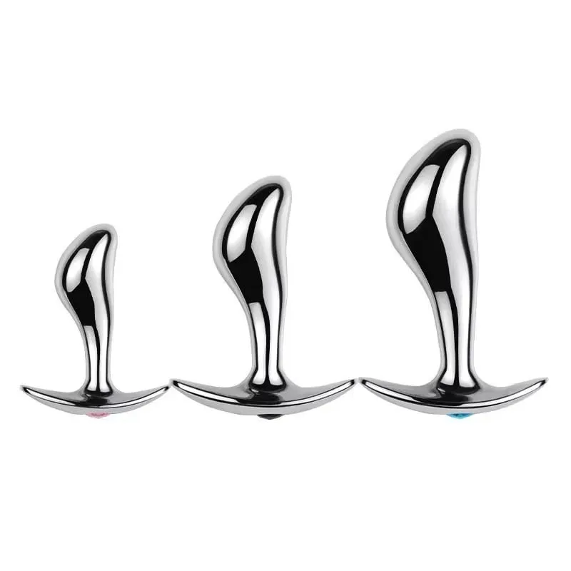 Mertal Anal Plug P Spot Stimulator Prostate Massager Butt Plug Wearable Sex Toys for Men and Women Dropshiping — image 3
