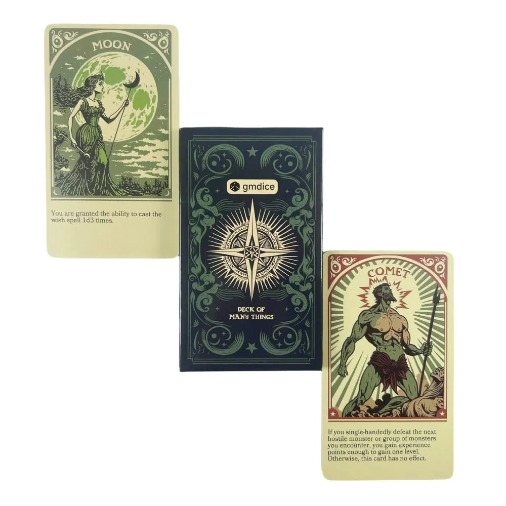 Deck of Many Things Oracle Cards A 22 Tarot English Divination Edition Deck Borad Games — image 3
