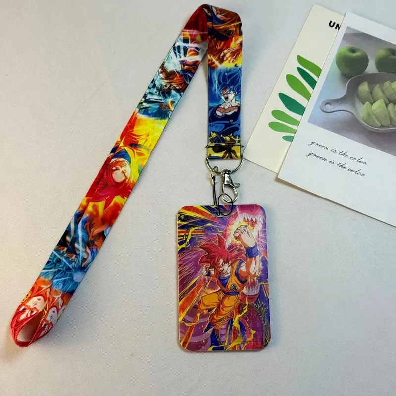 Dragon Ball Credential Holder Japanese Anime Lanyards for Key Neck Strap For Card Badge Gym Keychain Keyring Accessories Gifts — image 29