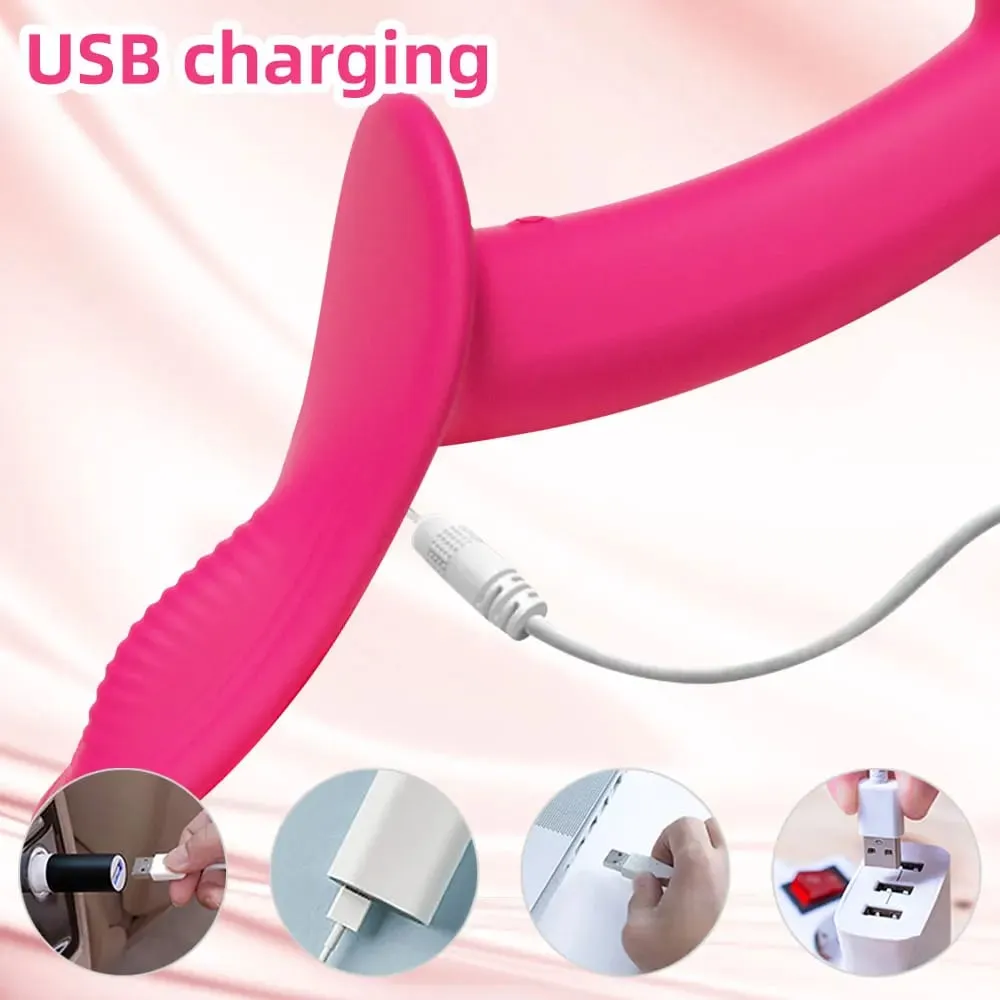 Strap-On Vibrating Dildo Adjustable Harness Vibrator with 10 Vibration Modes Wearable Harness Sex Toy for Female Couple Lesbians — image 4