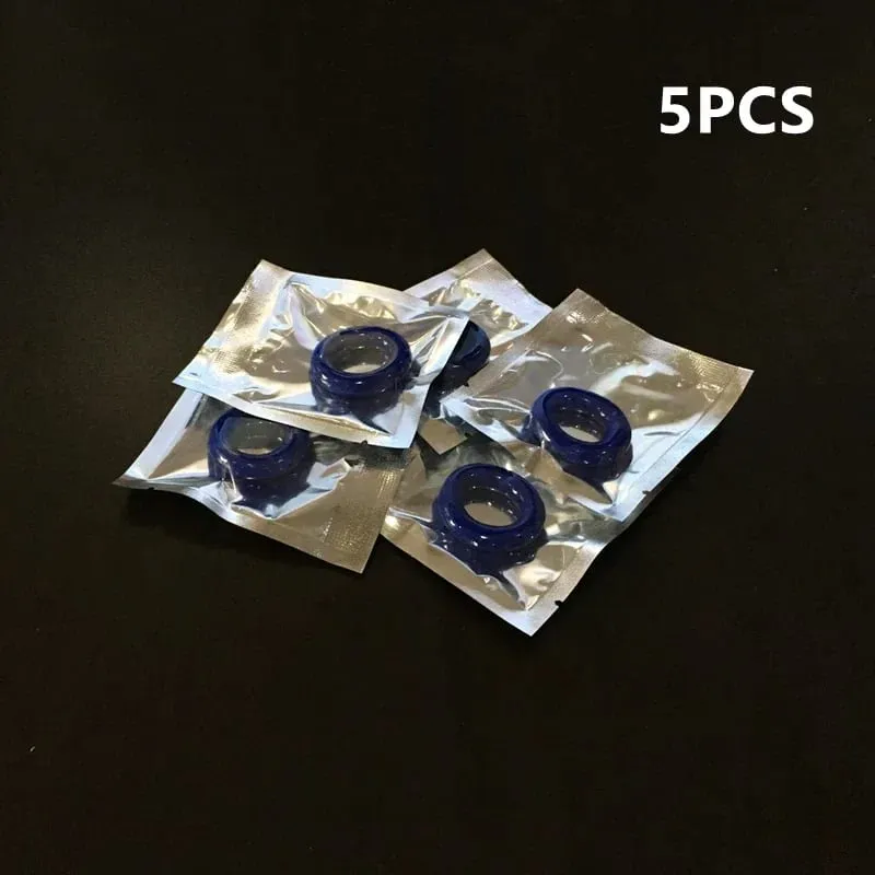 5/10pcs Silicone Durable Penis Ring Adult Men Ejaculation Delay Cock Rubber Rings Penis Enlargement Sex Toys For Male Sex Ring — image 19