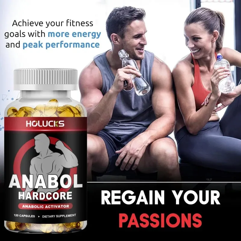 Muscle Builder pro muže Zvyšuje energetickou sílu a vytrvalost Podporujte syntézu svalových proteinů Podporuje hormonální rovnováhu — image 5