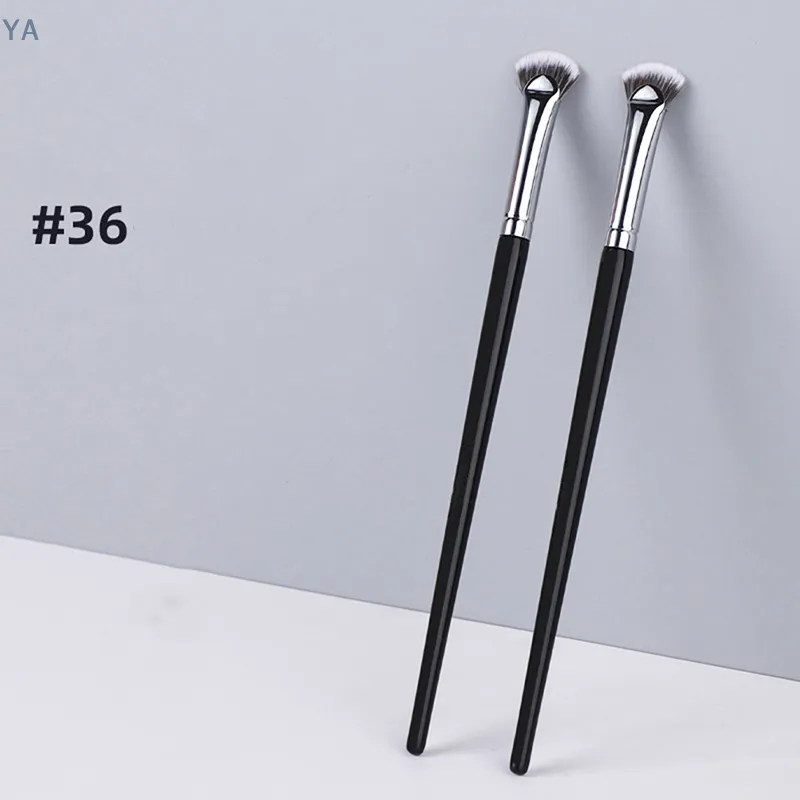 [Y]1 PC Vifteformet øjenvippebørste Blød, der falder ikke Skønhed Øjenvippe Makeup Børster Mascara Highlighter Powder Smudge Tool