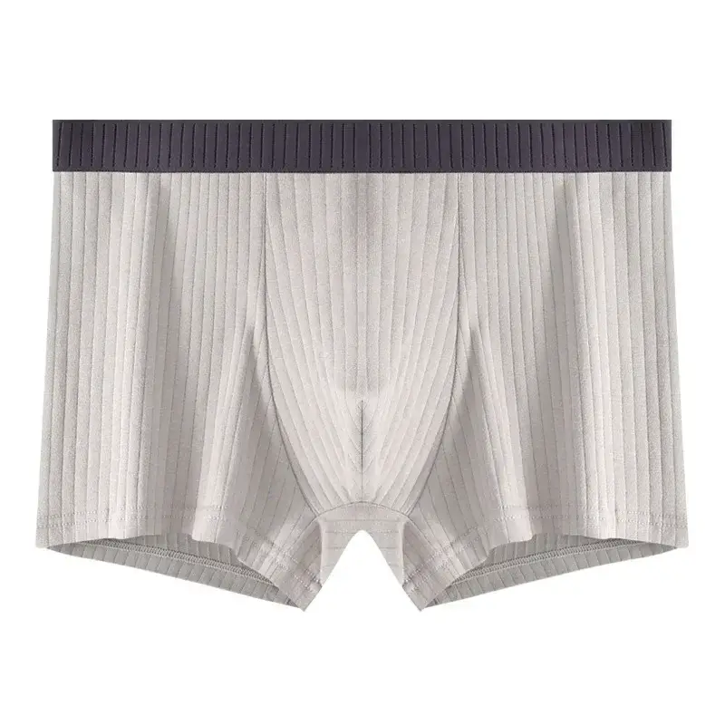 4pcs/set High Quality Cotton Men's Underwear Antibacterial Boxer Shorts Elastic Breathable Men Underpants Soft Male Short — image 16