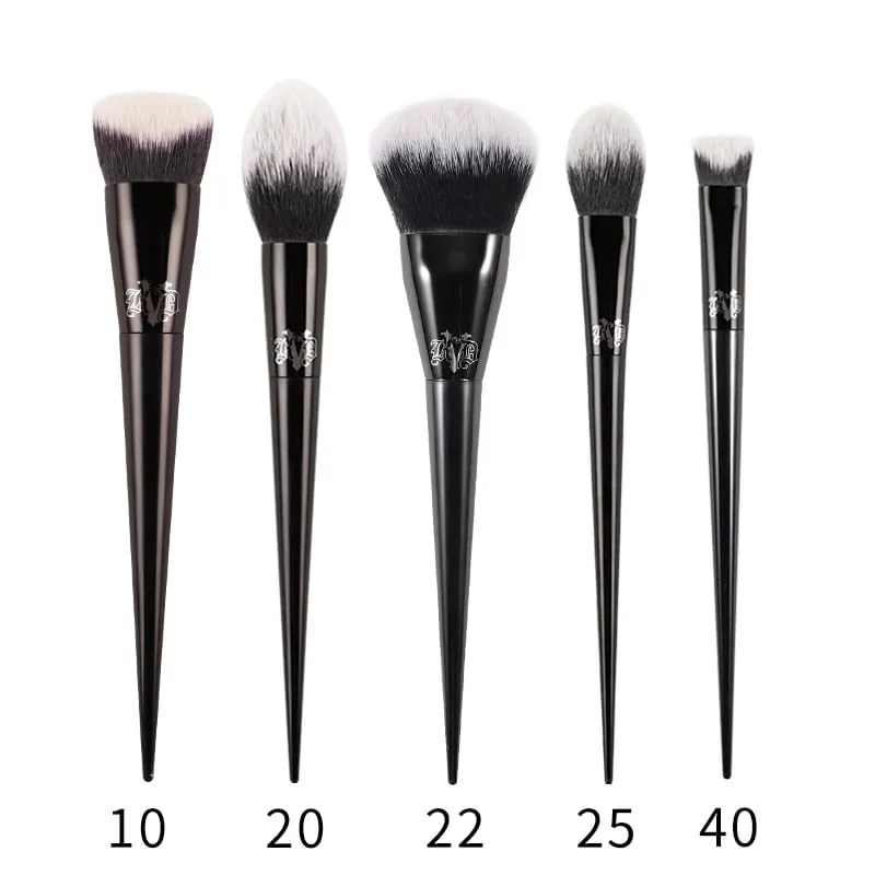Kat Von D Makeup Brush Set & Kit Foundation Blush Highlight Concealer Powder Sculpting Eyeshadow Brush KVD Brand Makeup Brush — image 11