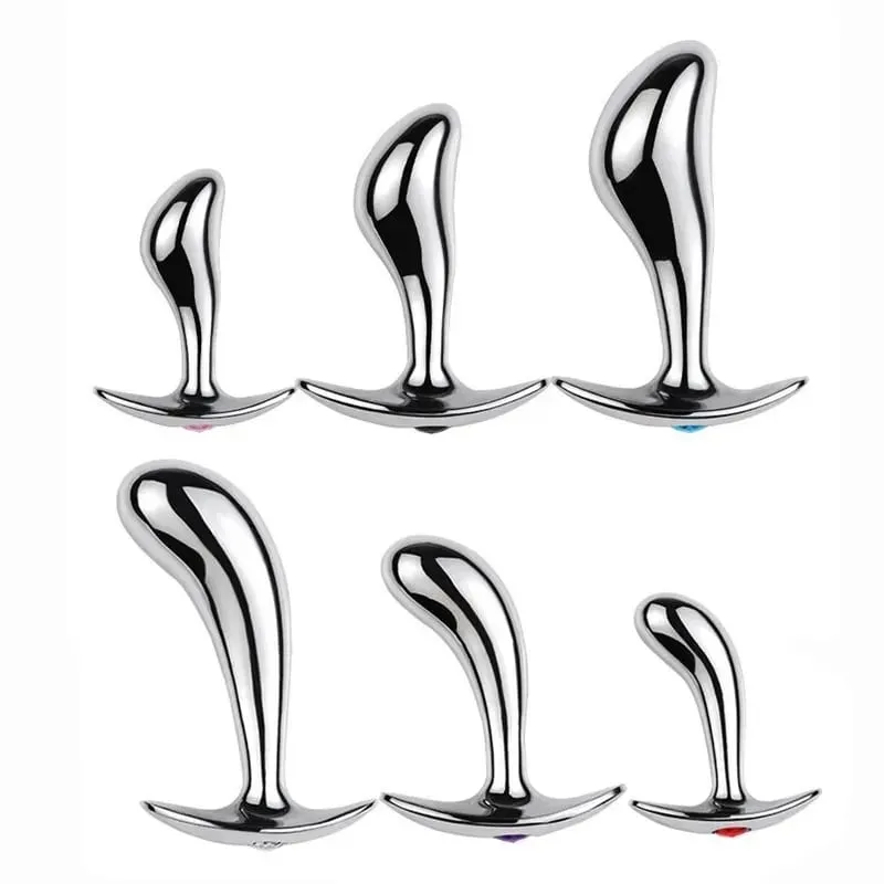 Mertal Anal Plug P Spot Stimulator Prostate Massager Butt Plug Wearable Sex Toys for Men and Women Dropshiping — image 1