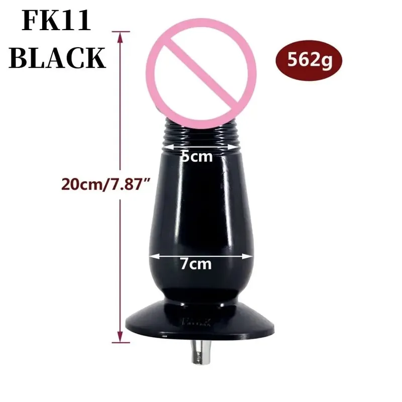 Sex Machine Big Black Dildos Quick Connector masturbation Vibrator Realistic Dildos For Women Attachments Sex Toy for Adults — image 29