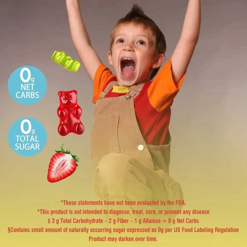 Kids Multivitamins Gummies - Boosts Immunity Promotes Healthy Brain and Body Development Provides Energy — image 4