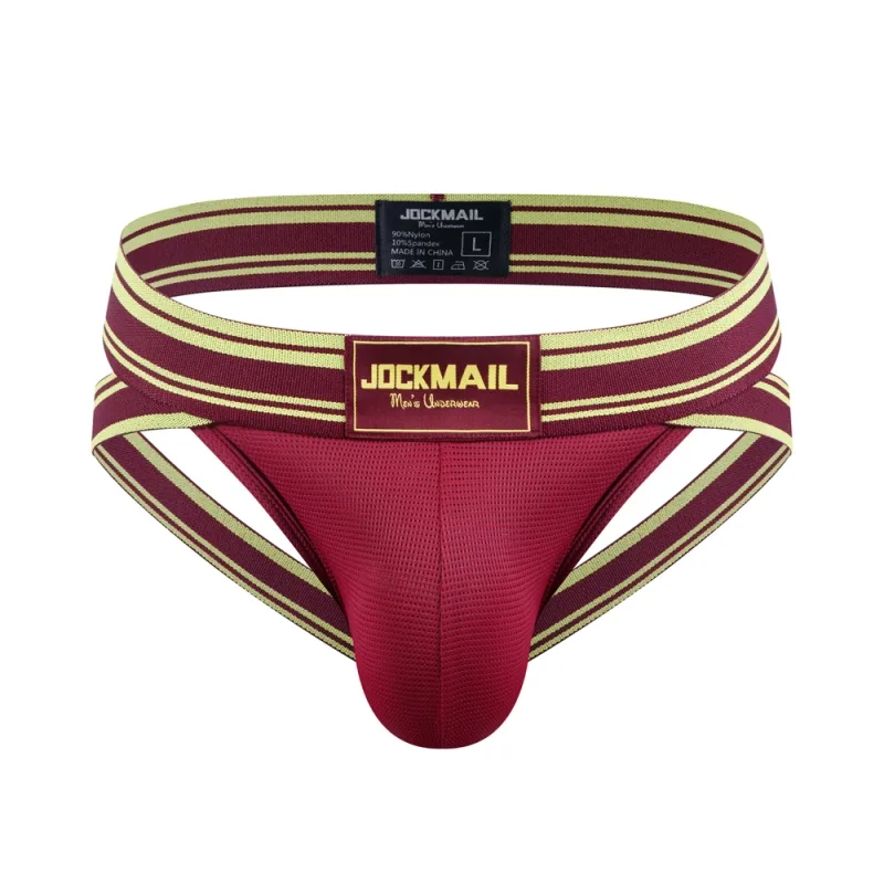 4pcs/Lot Sexy Men Underwear Jockstrap Panochas Men's Briefs Bikini Tanga Slip Bikini Brief Nylon Quick Dry or As Swimwear Shorts — image 18