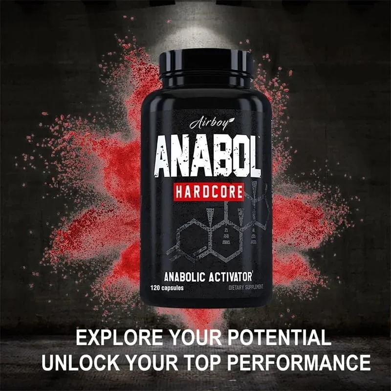 Anabol Hardcore Supplement - Helps Build Lean Firm High-quality Muscle Promoting Muscle Growth Recovery & Strength Enhancement — image 4