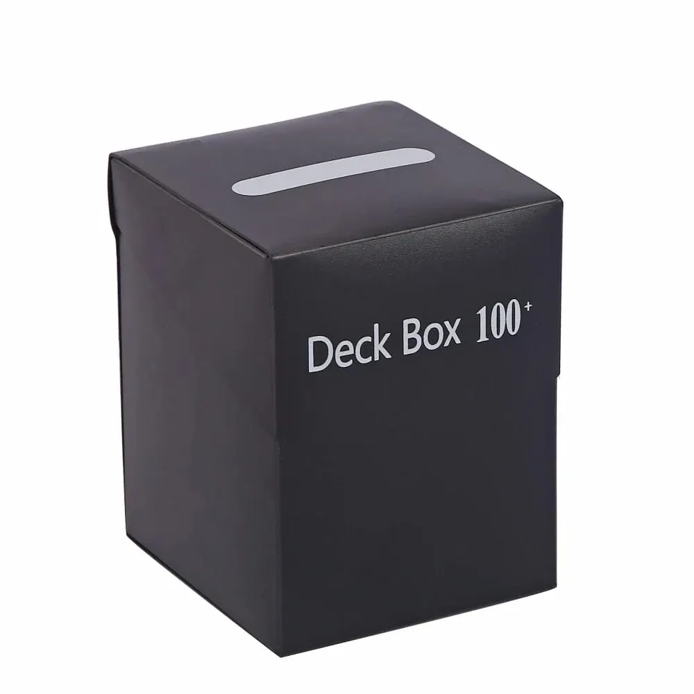 Deck Trading Cards Box for 100+ Game Baseball Card Storage Box Playing Card Carrying Case for Family Party Games Supplies — image 1