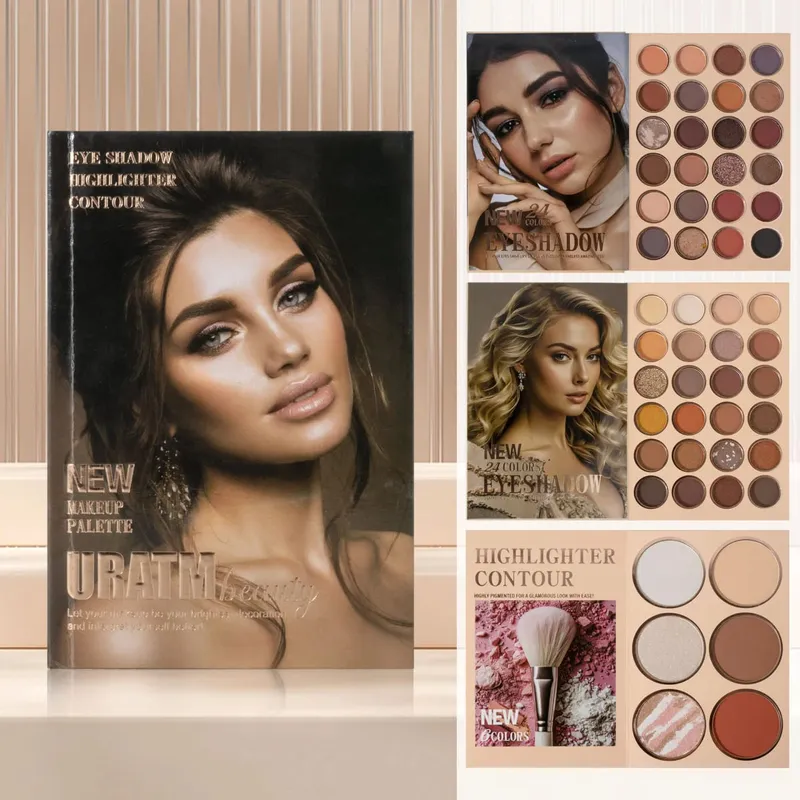 54-color Professional Makeup Palette Book Cosmetics Palette Matte Pearlescent Blush Highlight Contouring All-in-one Cosmetics — image 8