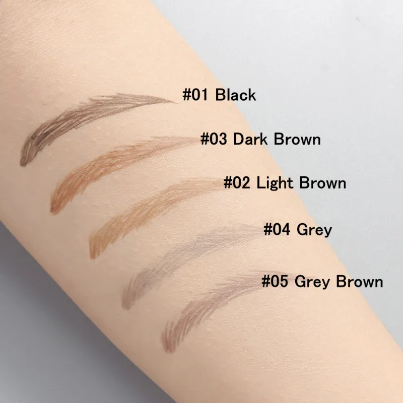 Eyebrow Pen Hard Microblading Brow Definer Enhancers Pencil Waterproof Easy To Apply Makeup Natural Wild Brows Tint — image 7