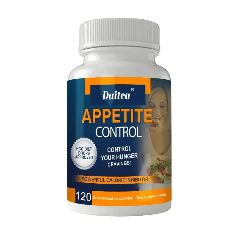 Daitea Appetite Control Capsules - Organic Vitamin C Chitosan (90% DAC) Metabolism Boost Fat Burning Low Fat