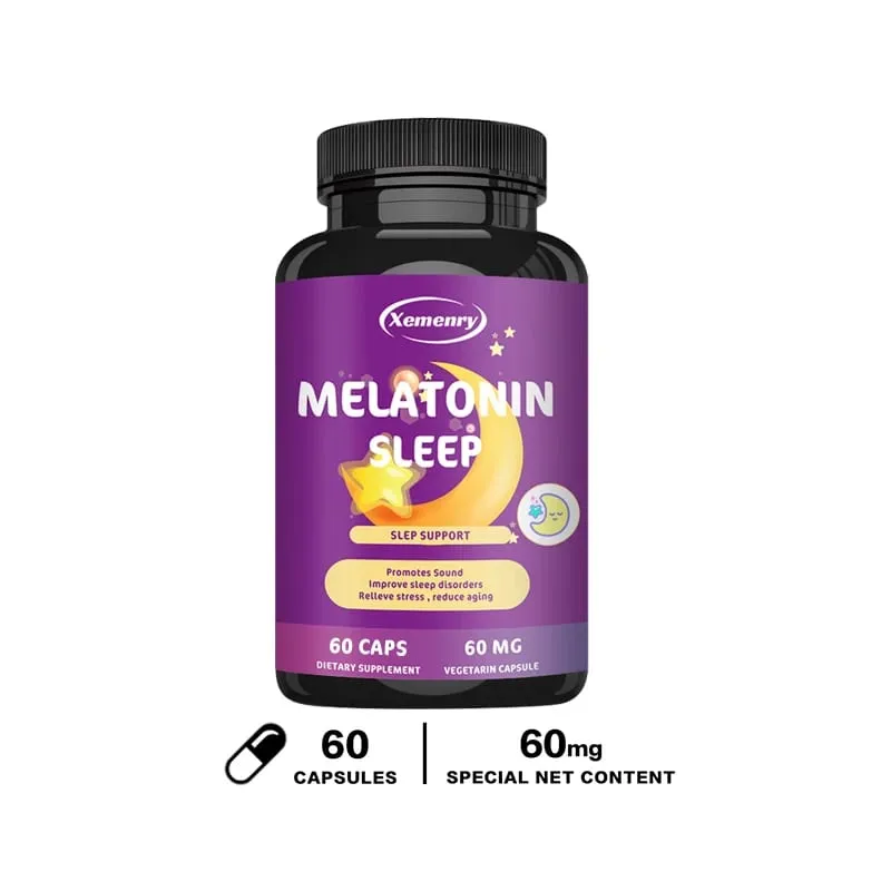 Melatonin Supplements - Promote Sleep Quality & Alertness Help Deep Sleep