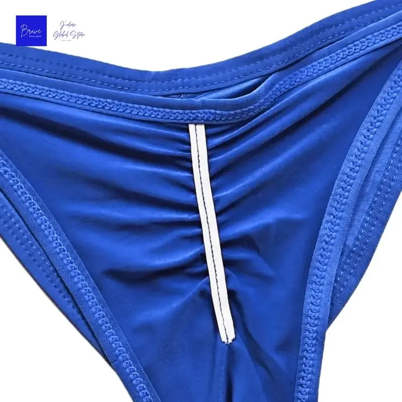 Abd boyutu erkek buz ipek Thongs külot seksi alçak G-String nefes dikişsiz t-geri spor spor iç çamaşırı artı boyutu — image 12