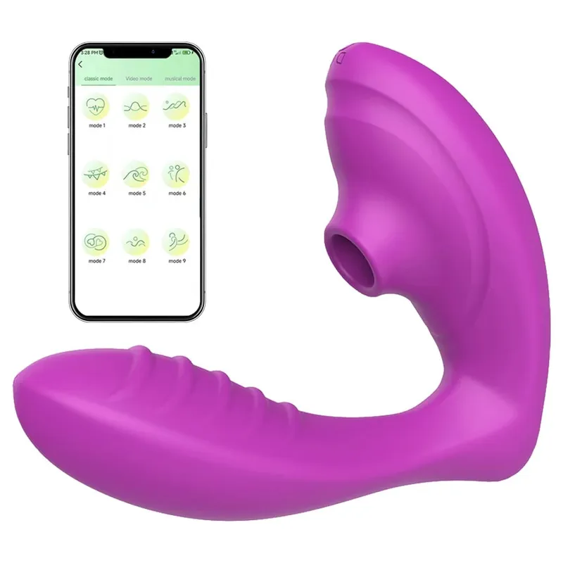Sání vagíny Nositelné vibrátory Dildo Stimulátor klitorisu Orální sex Sexuální hračky nasávání klitorisu pro ženy na masturbaci — image 13
