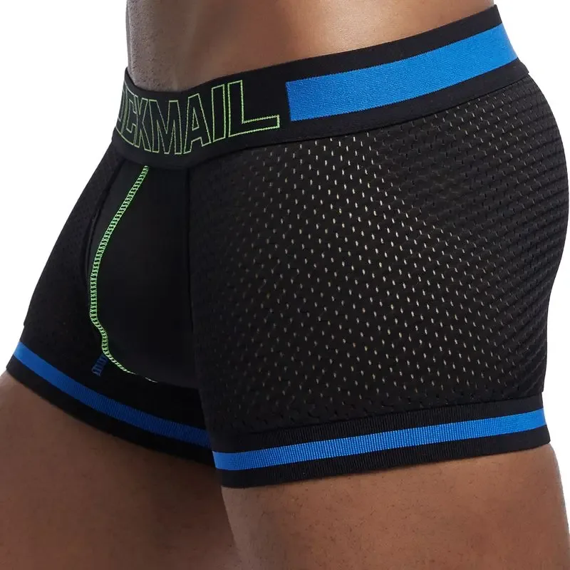 5pcs Man Underpants Boxershorts Mesh Nylon Men Boxers Male Breathable Underwear Men’s Panties Soft Boxer — image 18