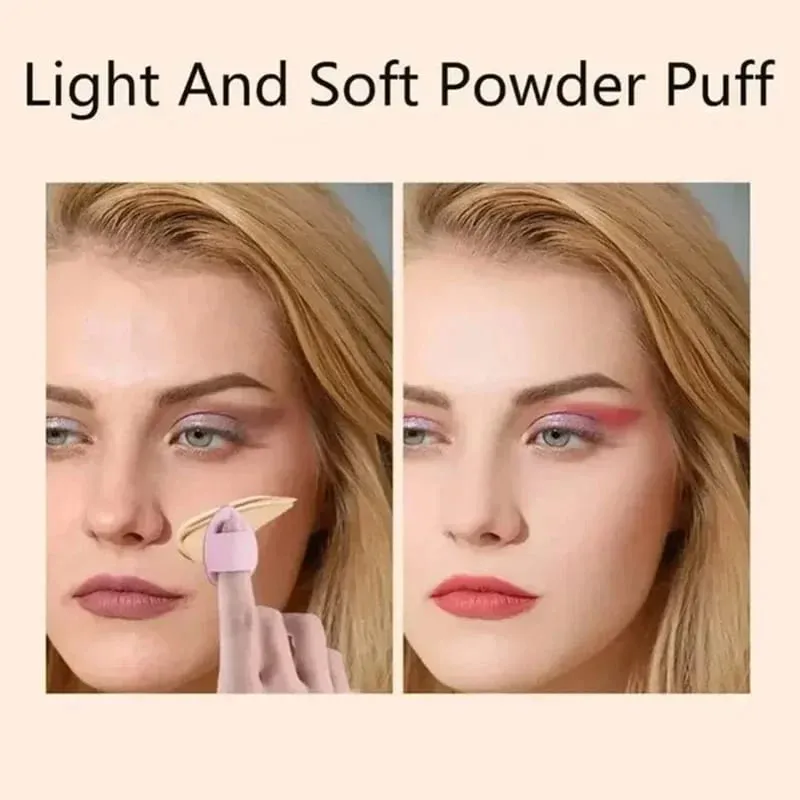 12Pcs Makeup Sponge Velvet Triangle Powder Puff Face Finger Puffs Mini Beauty Egg Liquid Foundation Tools Make Up Accessories — image 5