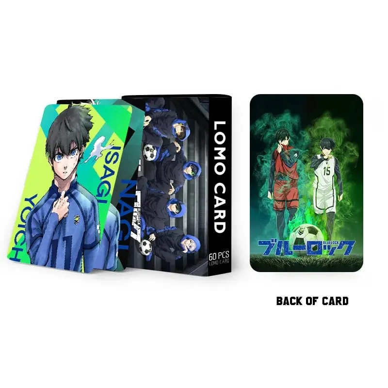 92PCS/Set Anime Isagi Yoichi Bachira Chigiri Figures Photo Cards LOMO Card Photocard For Fans Collection Gift