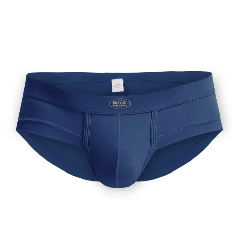 Men's briefs U convex Modal briefs Men's sensible pouch sports wicking sweat breathable mid-waist shorts — image 26