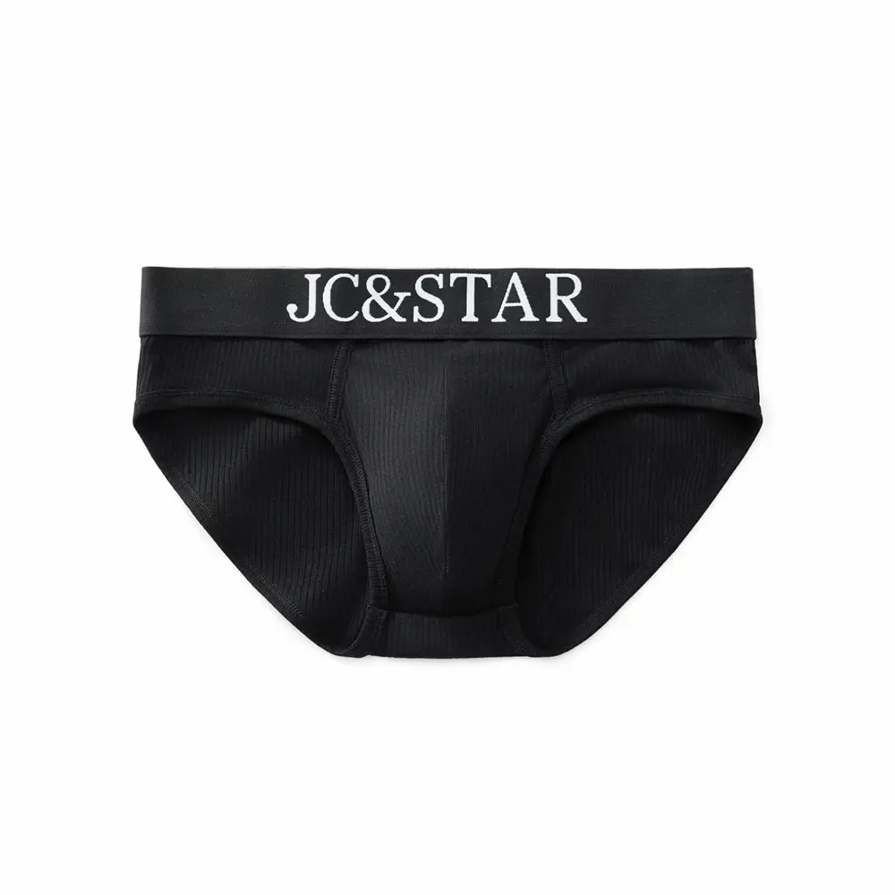 Sous-vêtements athlétiques à coupe haute pour hommes, slips en coton côtelé, confort de sport, Bikini Slip Tanga pour hommes — image 22