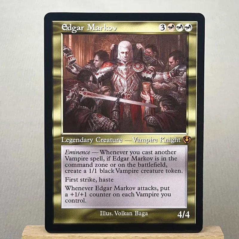 J25 INR FDN DFT DSKHOLO11-01 Tcg Proxy karty Edgar Markov Teror vrcholů Void Winnower The Aetherspark